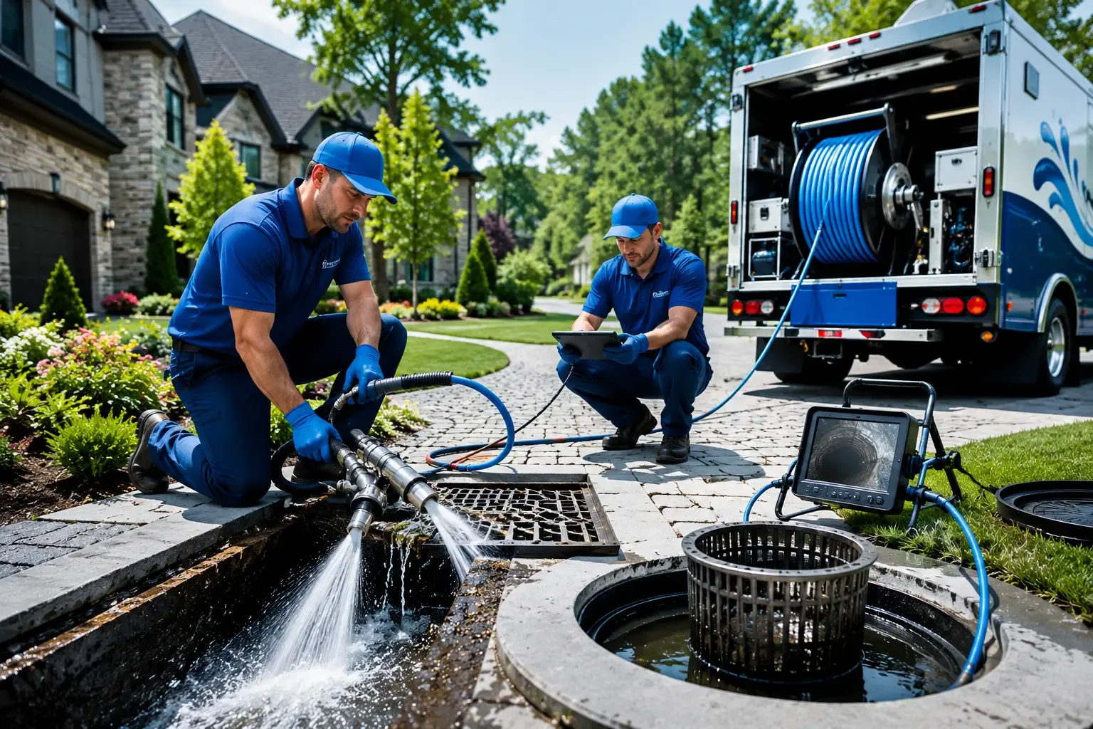 Local outdoor drain cleaning professionals in Bel Aire, KS